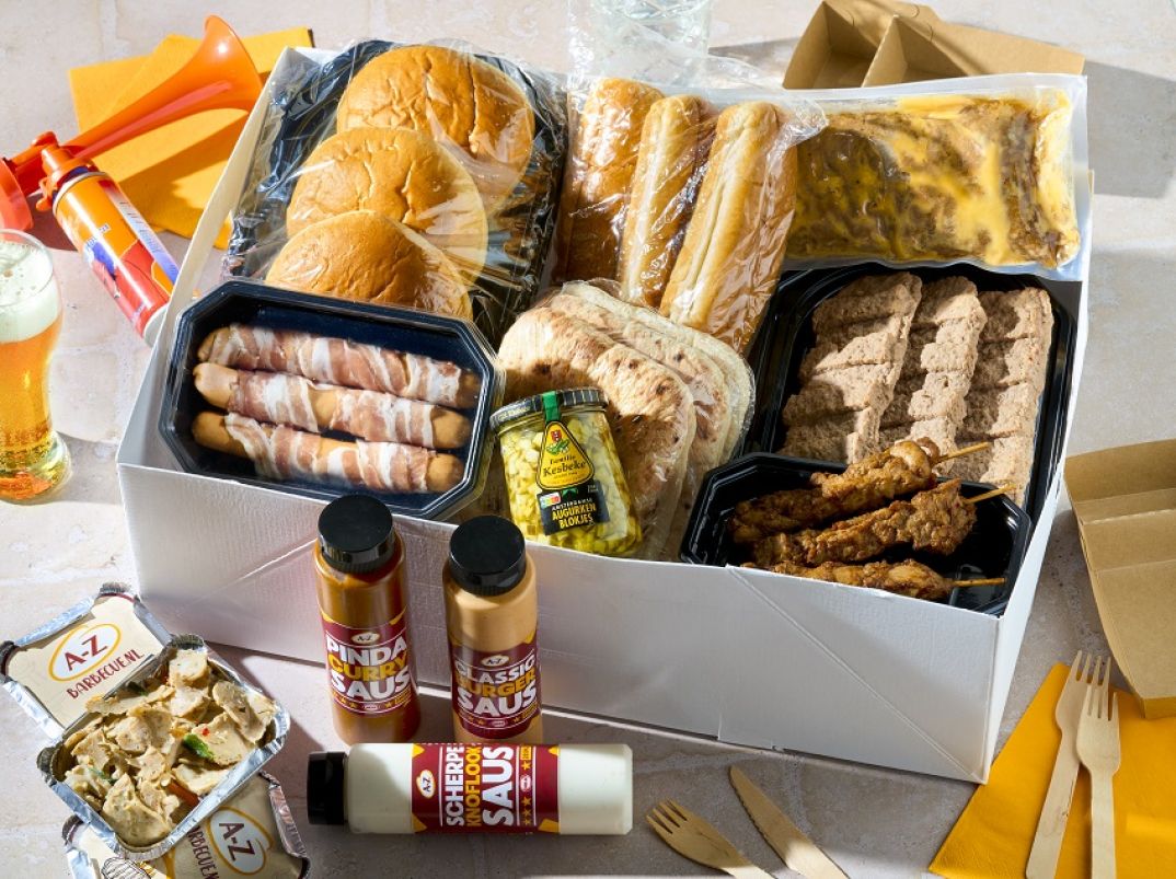 Oranje ligt eruit maar de BBQ niet!